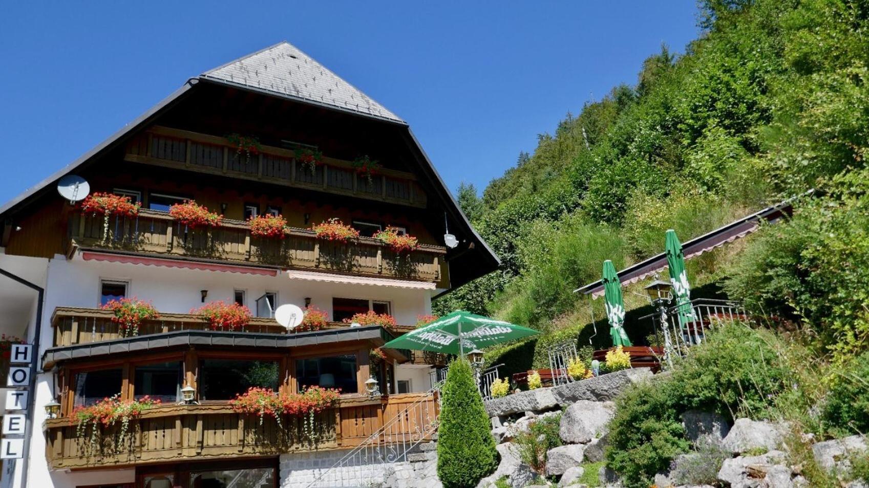 Hotel Garni Silberfelsen Menzenschwand-Hinterdorf Exterior foto